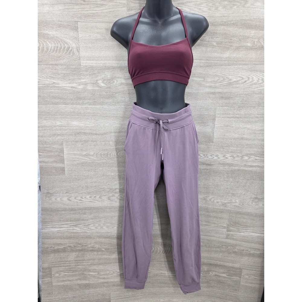 x2 Lululemon Align High-Rise Jogger Nulu Pants & Sports Bra‎ Women's Size 4